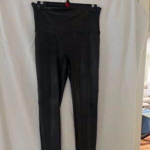 Spanx Black Leggings, Size L